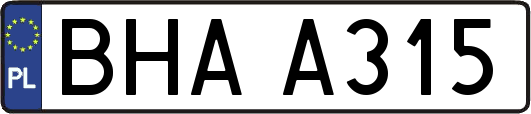 BHAA315