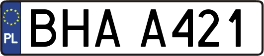 BHAA421