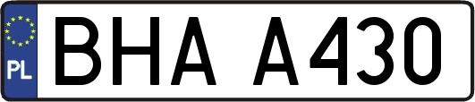 BHAA430