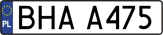 BHAA475