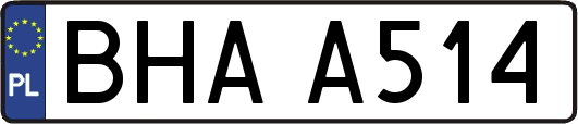 BHAA514