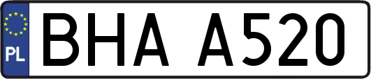 BHAA520