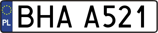 BHAA521