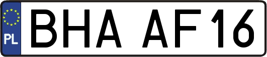 BHAAF16
