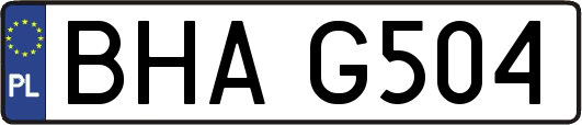 BHAG504