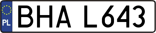 BHAL643