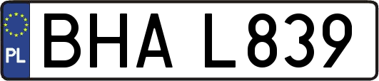 BHAL839