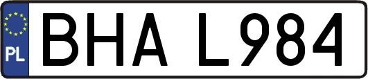 BHAL984