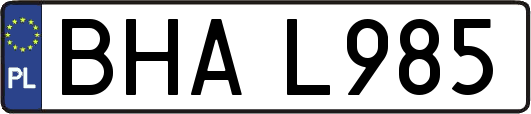 BHAL985