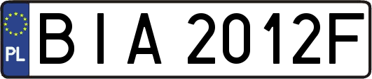 BIA2012F