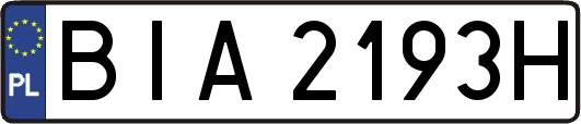 BIA2193H