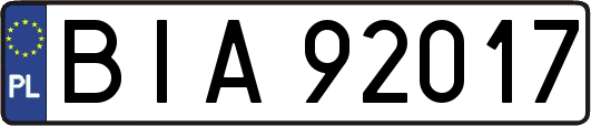 BIA92017