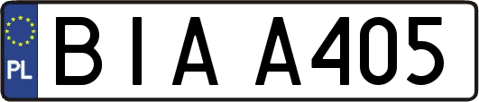 BIAA405