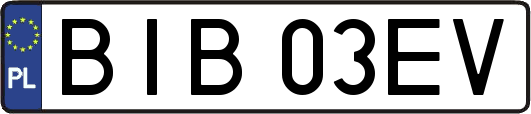 BIB03EV