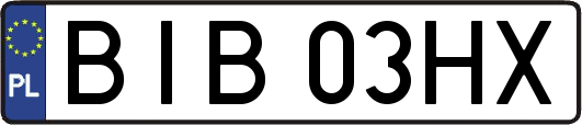BIB03HX