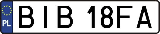 BIB18FA