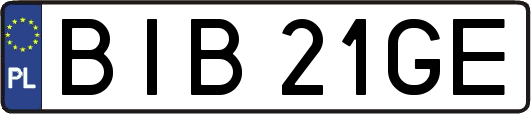 BIB21GE