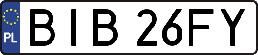 BIB26FY