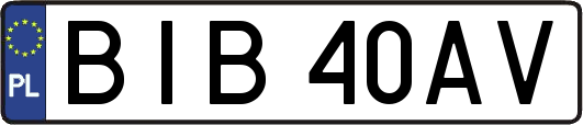 BIB40AV