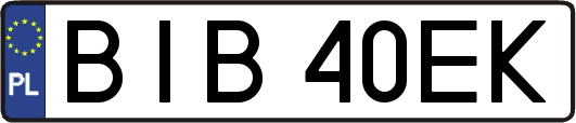 BIB40EK