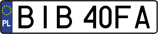 BIB40FA