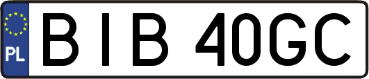 BIB40GC