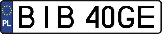 BIB40GE