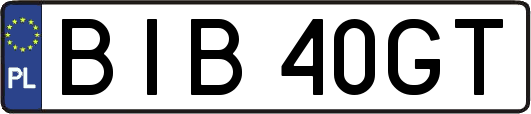 BIB40GT