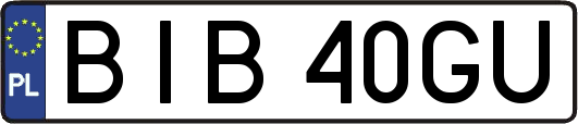 BIB40GU