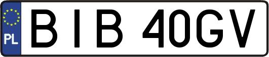 BIB40GV
