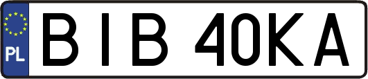 BIB40KA