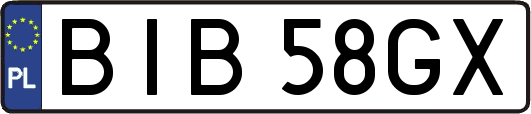BIB58GX