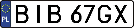 BIB67GX