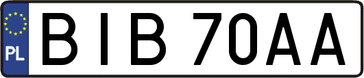 BIB70AA