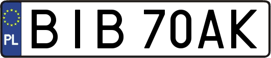 BIB70AK