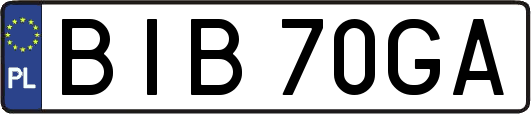 BIB70GA