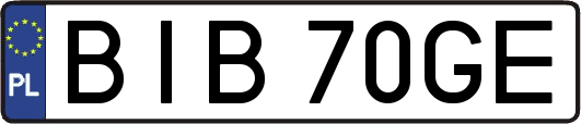 BIB70GE