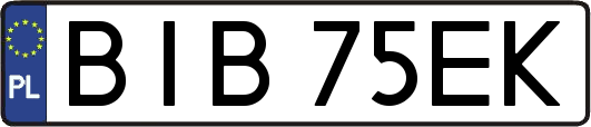 BIB75EK