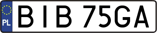 BIB75GA