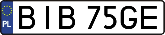 BIB75GE