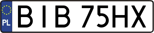 BIB75HX