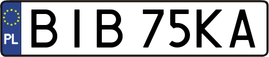 BIB75KA