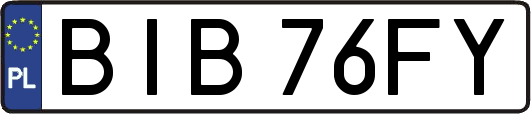 BIB76FY