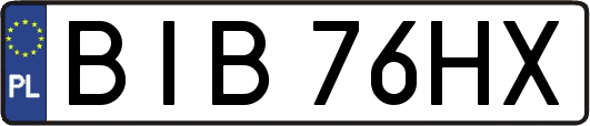 BIB76HX