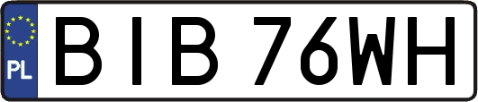 BIB76WH