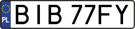 BIB77FY