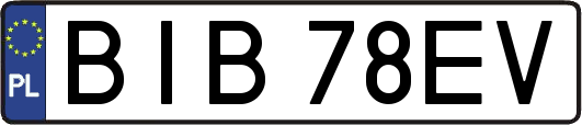 BIB78EV
