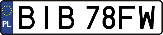 BIB78FW