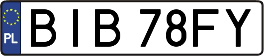 BIB78FY