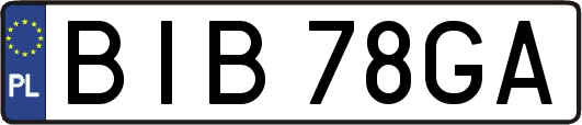 BIB78GA